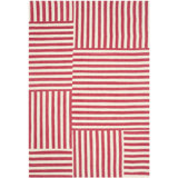 Ralph Lauren Canyon Stripe Patch Wool Striped Rug