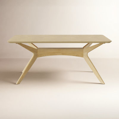 Budapest 71" Wood Dining Table