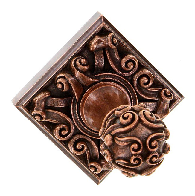 Sforza Robe Hook, Antique Copper