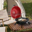 Barbecue électrique de comptoir de 45 cm (17,7 po), portatif, double couche, pour utilisation intérieure et extérieure, 1600 W-124600020