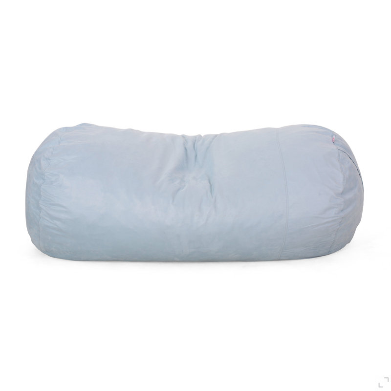 8 Foot Microfiber Cylindrical Bean, Bag