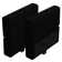 Velvet & Terry Fabric Adjustable 2 Arms, Armrest Backrest for Modular Sofa