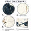 Blanc et bleu luxueux de marbre abstrait I - ensemble d'art mural abstrait en marbre-1636007952-1636007958-1636007960