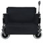 Outdoor Folding Wagon With Bench Seat