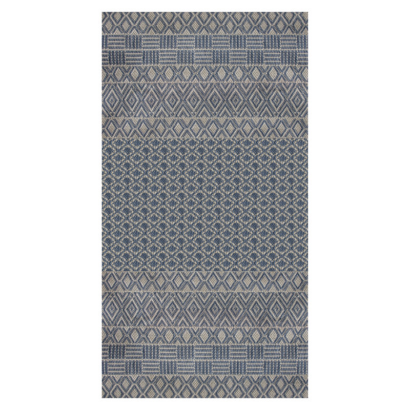 Tapis intérieur bleu 31,5 po x 59 po Blackburn