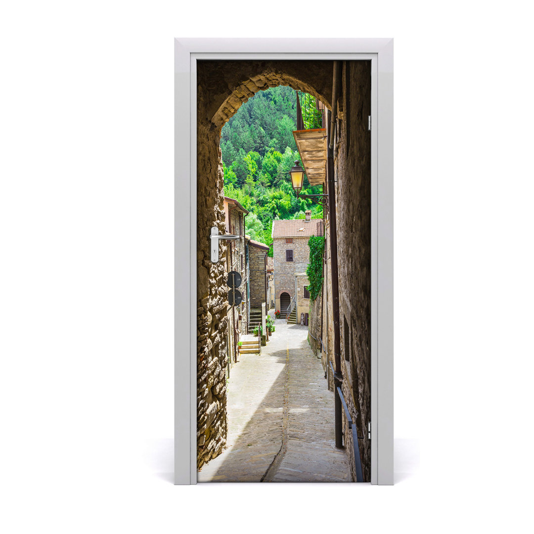 Aufkleber Charming Alley Door Sticker