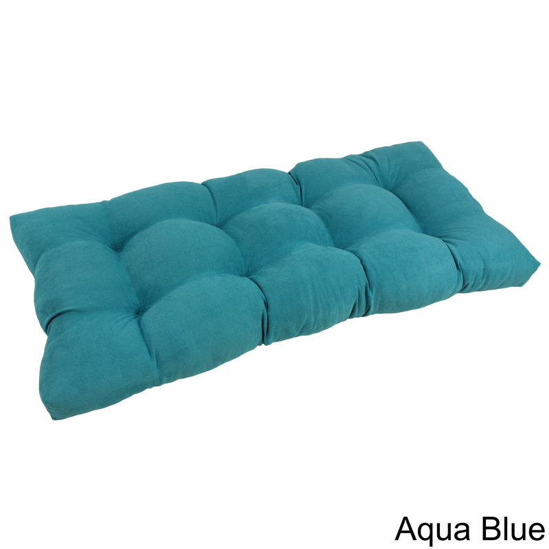 Coussin de banc d'intérieur, Bleu aqua