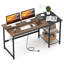  Bureau d'ordinateur 59 "à base en métal avec prise de courant-86179277