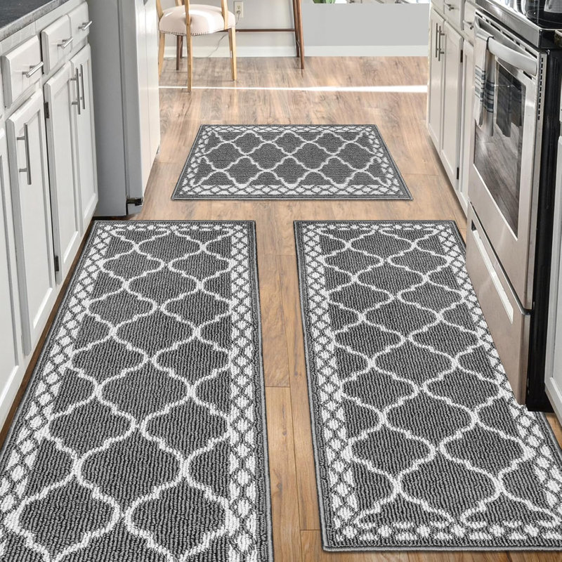 Kitchen rug, Gray
