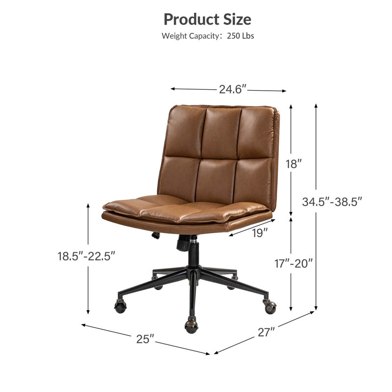 Chaise de bureau Cambrynn, Chameau