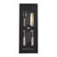 Ensemble d'ustensiles en acier inoxydable Travertine Carving