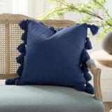Vivienne Tassels Throw Pillow