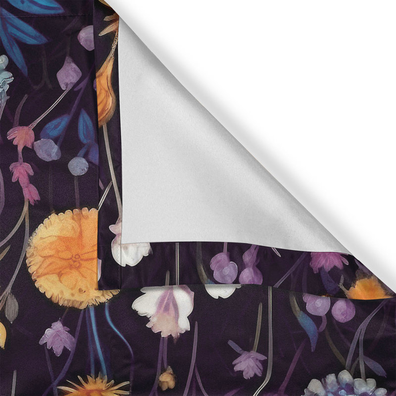 Semi Sheer Curtain Pair