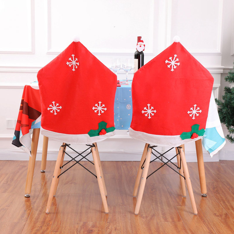 Fabric Box Cushion Dining Chair Slipcover