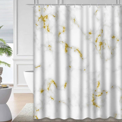 Rideau de douche Marble