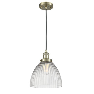 Luminaire suspendu en forme de cloche à 1 lumière Tallulah