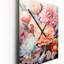 Horloge murale moderne Blossoming Beauty-690786148