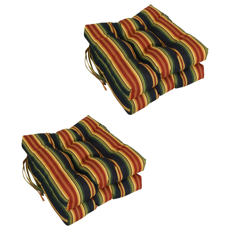 Outdoor 3.5'' Seat Cushion, Lyndhurst Raven