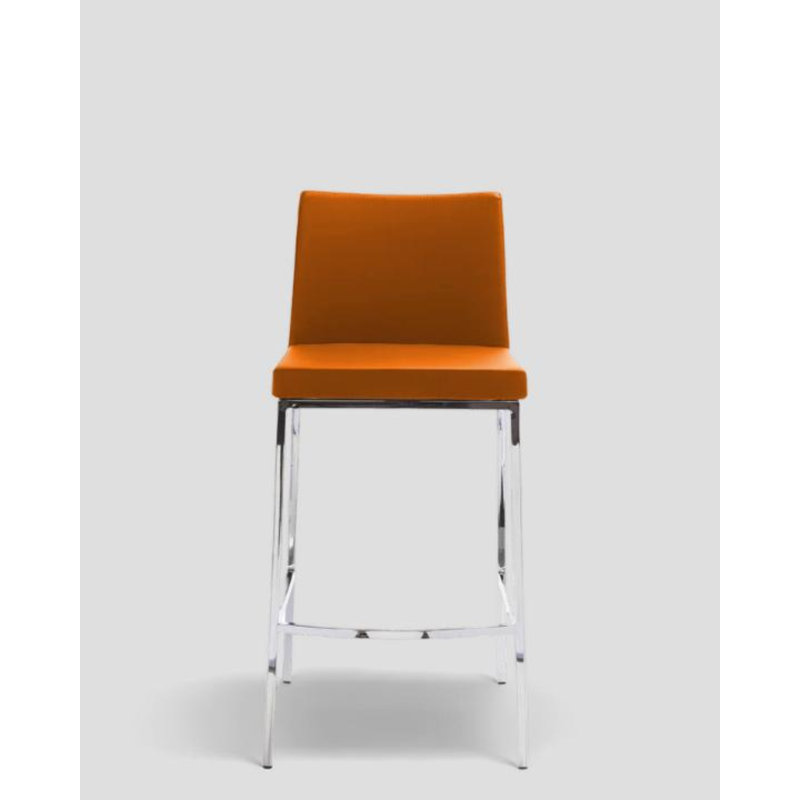 Gardenia Pu Leather Stool, Counter Stool (26" Seat Height)