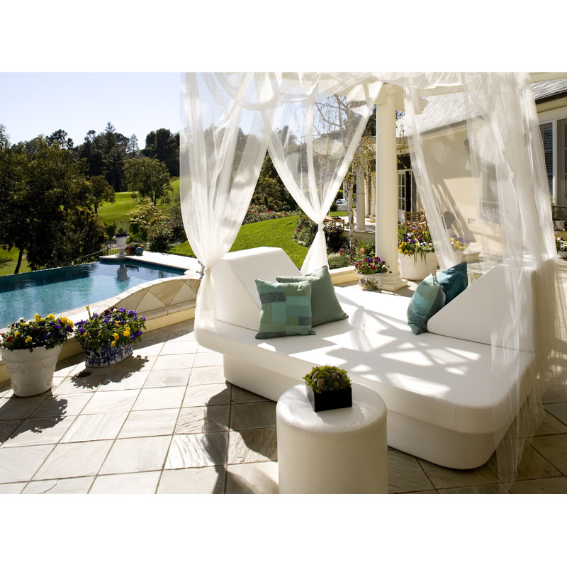 60'' Wide Patio Daybed with Cushions
