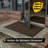 Mayberry Rug Weather Guard Door Mat, Made in the USA, Heavy Duty Entrance Mats, Commercial Office Doormat, Waterproof, Vinyl Backing, Boot Scraper, Walnut 3'x5'-119783193