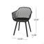 CHAISE MODERNE À PAVOT-472107747