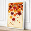 Falling Autumn Leaves Japandi - Wrapped Canvas-1530905912-1530905914