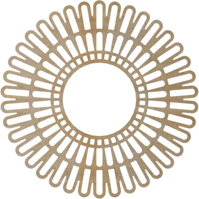 Médaillon de plafond en bois Cornellius