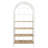 Saito 37" Stainless Steel Standard Bookcases-455635793