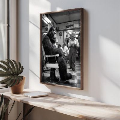 Elegant Decorative Framed MDF Painting, 19.7 x 27.6 x 0.1 inches | 100% MDF with 3 mm Thickness, 100% Spruce Frame | UV Printed Artwork Perfect for Living Room, Bedroom & Office Decor, Stylish & Durable Design
