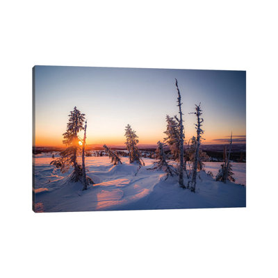 Winterlandscape 1 Piece Wrapped Canvas Wall Art