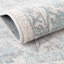 Tapis Country / Floral Agna - bleu sarcelle / beige-870203959