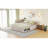 Upholstered L-Shaped Upholstered Daybed With Pop Up Trundle And USB Ports