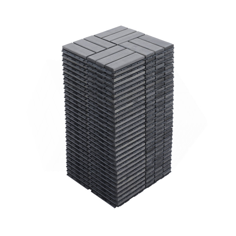 30 carreaux de terrasse à emboîtement