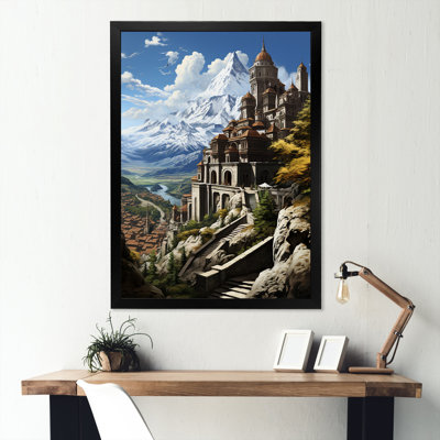 " Castle In French Alps I "
