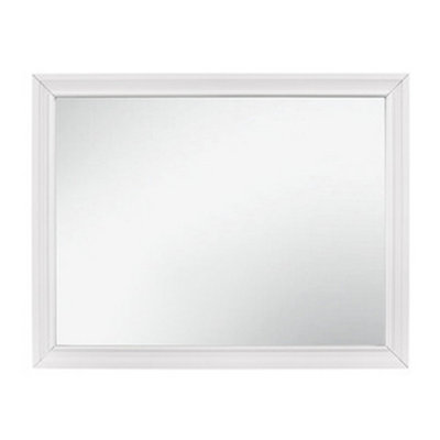 Engineered Wood Flat Wall Mirror