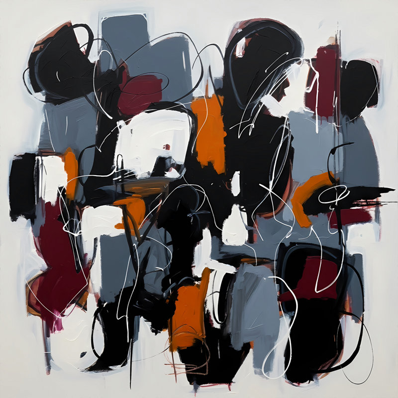 Temporal Currents, 24" H x 24" W