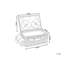 4 Person Wicker Picnic Hamper Natural CREPES