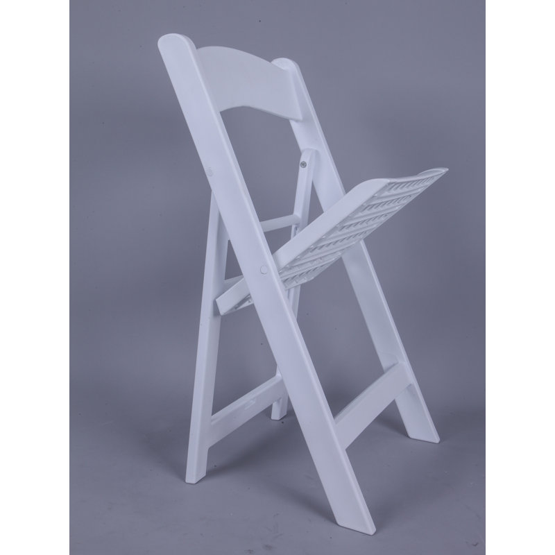 Chaise pliante en résine