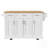 Large Kitchen Island With Drop Leaf, Rolling Cart On 4 Wheels, Ample Storage, And Embossed Texture For Modern Kitchens And Dining Rooms-2135498782