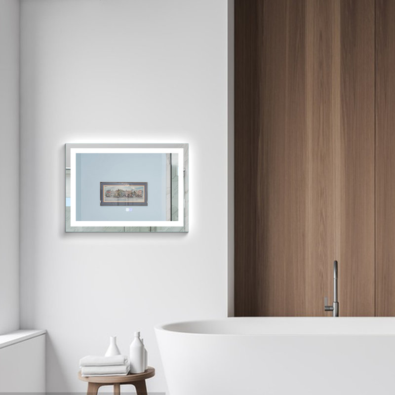 Miroir de salle de bain Cloyde, 31,89 po x 24,02 po