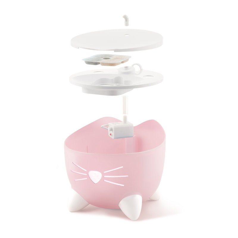 Fontaine à chat Catit Pixi, Rose