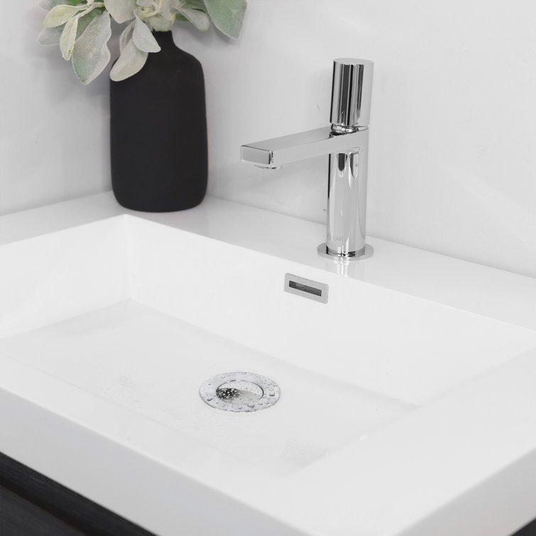 STYLISH Pop-Up Bathroom Sink with Overflow