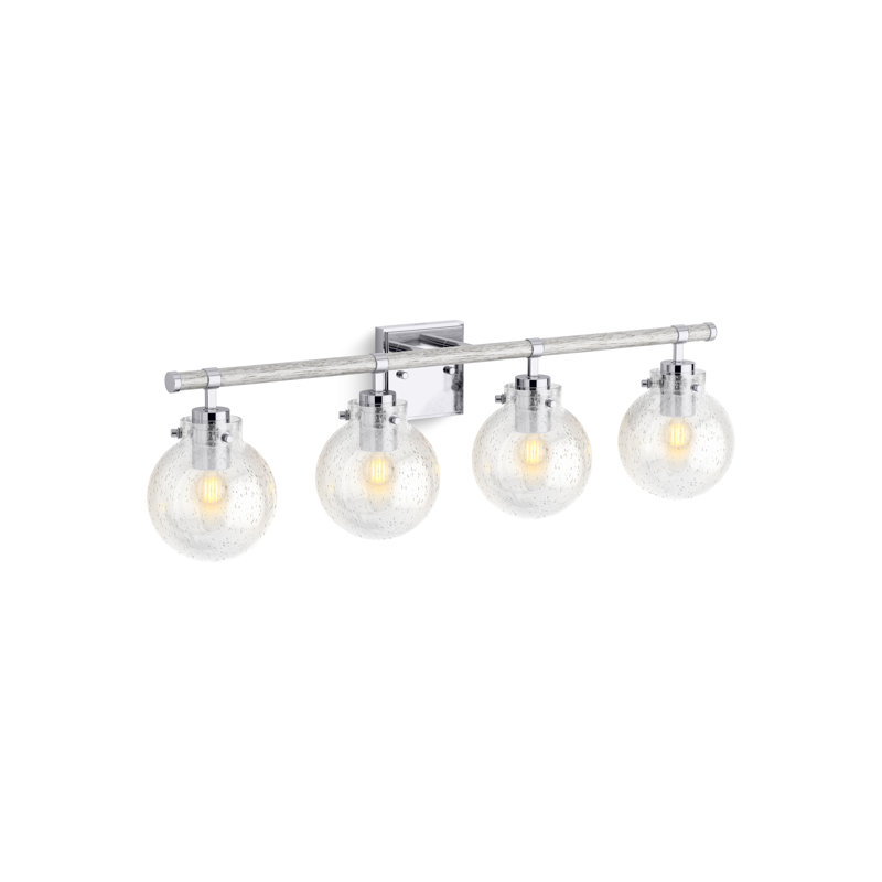 Holt Four-Light Sconce, Polished Chrome