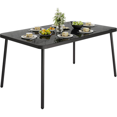 Rectangular Outdoor Dining Table by George Oliver
