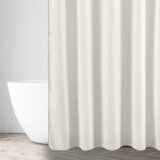 Bodrum Solid Color Shower Curtain