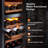 Calefort 15'' Wine Refrigerator 28 Bottle Dual Zone Built-in Wine Cooler