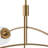 Modern 5-Light Glass Globe Dimmable Chandelier-1085523593