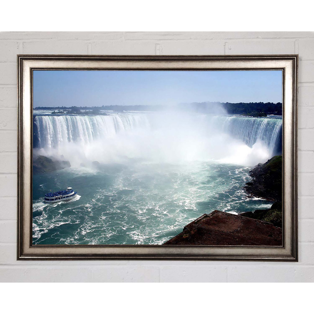 Gerahmtes Wandbild Victoria Falls Rumble