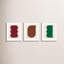 Keyhole 1-3. Set of 3 by Lee Lessem - 3 Piece Picture Frame Painting Set-528755553-528755558